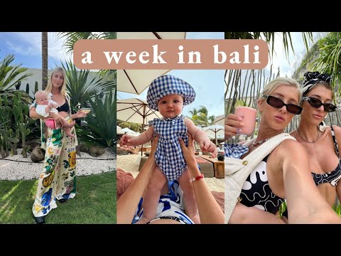 a SOLO week in BALI with my baby ~ Zimi's first overseas adventure + shooting our new collection! 🌺