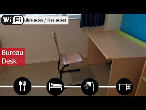 Logement T1 Bis de 32m² Résidence Tristan Hérouville-Saint-Clair - Crous Normandie