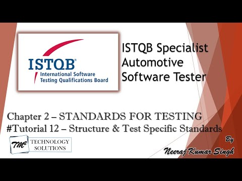 ISTQB Automotive Tester Introduction ISTQB Tutorials