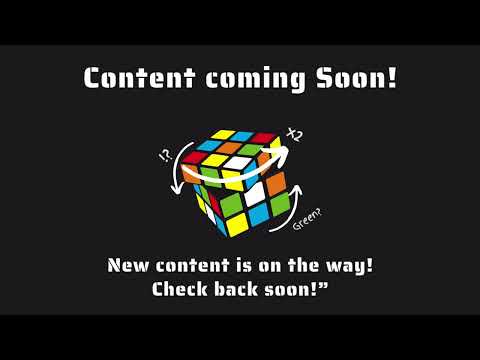 Content coming Soon!