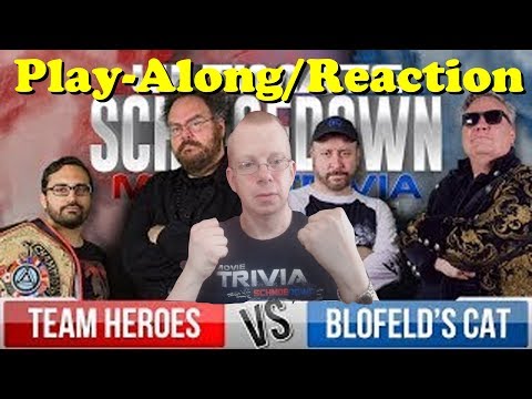 Team Heroes VS Blofeld's Cat | Ultimate Movie Trivia Schmoedown Tournament | Play-Along/Reaction