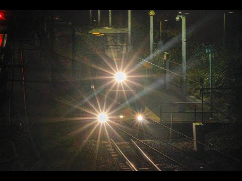 Late Night North Auckland Line Trains (4K)