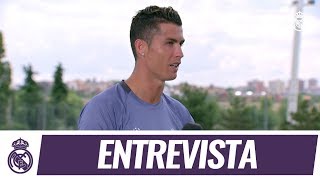 Cristiano, Isco, Benzema, Kroos, Casemiro y Lucas Vázquez en el 'Open Media Day'
