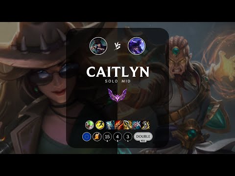Caitlyn Mid vs Ryze - EUW Master Patch 12.23