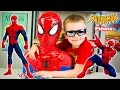 Giant Surprise Toys SPIDERMAN PINATA Filled With Surprise Eggs Blind Bags Super Hero Toys