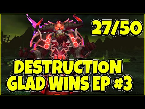 Destruction Warlock Gladiator Wins Episode #3 - BuaLock - Shadowlands 9.1.5
