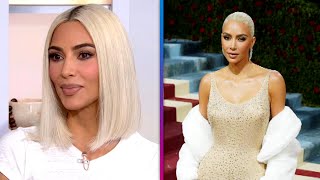 Kim Kardashian Reacts to Marilyn Monroe Dress Controversy