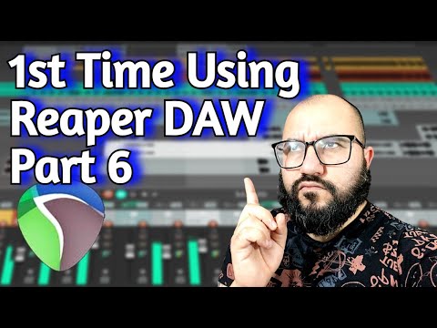 REAPER Daw Tutorial For Beginners - Making Music w/ FREE Vst Plugins - Prep & Basic Editing (Part 6)