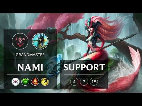 Nami Support vs Pyke - KR Grandmaster Patch 9.3