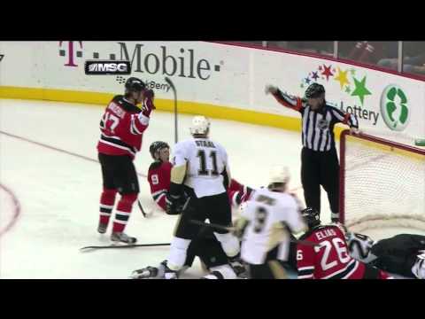 Ilya Kovalchuk Penalty Shot Goal - 12-31-2011 - Devils vs Penguins
