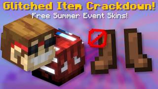 Hypixel is Cracking Down on Glitched Items + Summer Event! (Hypixel Skyblock News)