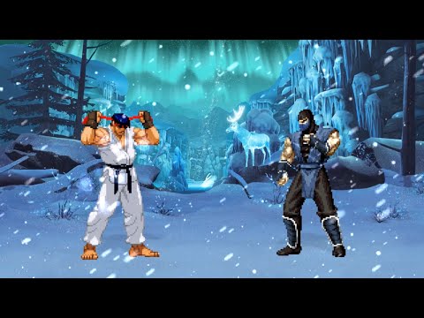 ICE RYU vs SUB ZERO - The most epic fight ever made!