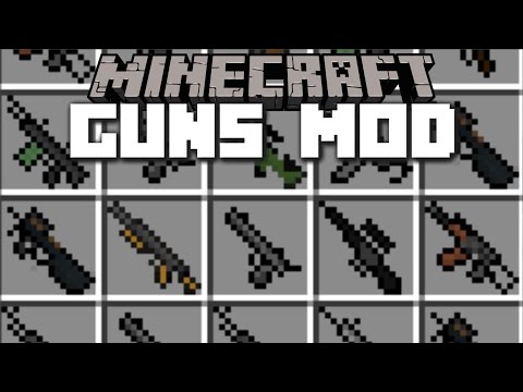 MC Naveed - Minecraft - Minecraft GUNS MOD / ZOMBIE APOCALYPSE INVASION WEAPONS!! Minecraft