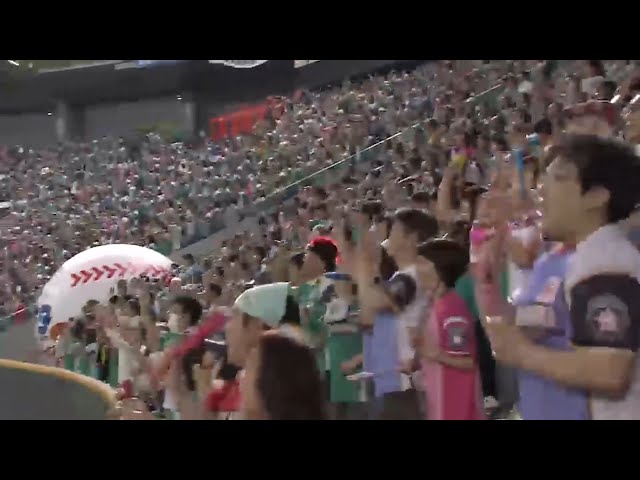 「稲葉ジャンプ」復活!! 稲葉篤紀さんと伊達みきおさんが一打席勝負!! 2016/5/22 F-E