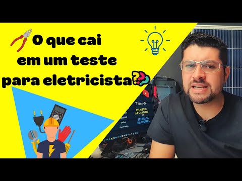 O QUE CAI EM UM TESTE PARA ELETRICISTA? COMANDOS ELÉTRICOS? MOTORES? CONFIRA!!!