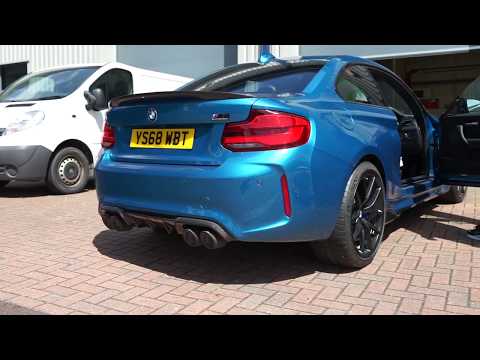 BMW M2 Competition Remus axle back 'Race' Exhaust | Motech Performance