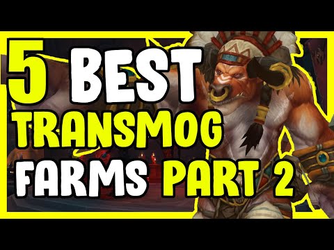 5 Best Transmog Farms Part 2 In WoW BFA 8.3 - Gold Farming, Gold Making Guide