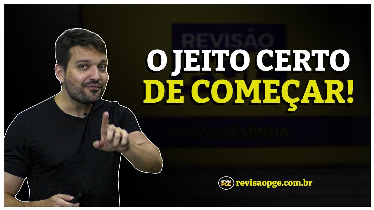 COMO INICIAR OS ESTUDOS PARA PROCURADORIAS?