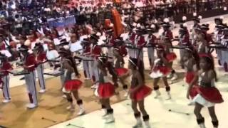 Golden drum and lyre