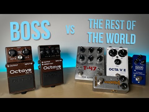 Bass Octave Pedal Shootout - OC-2 and it's imitators! (Musical examples)