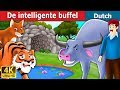 De intelligente buffel | Intelligent Buffalo in Dutch | 4K UHD | Dutch Fairy Tales
