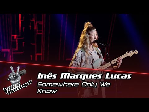 Inês Marques Lucas - "Somewhere Only We Know" | Blind Audition | The Voice Portugal