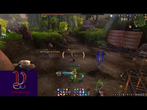 8.1 Fire Mage PvP - Mowing Down Horde with Greater Pyro - Deepwind Gorge