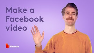 Make a video for Facebook easily