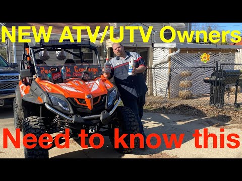 Things New ATV/UTV Owners Should Know! #AmsOil #Valvoline #CFMOTO #ZFORCE #CFORCE #MaximaRacingOils