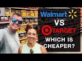 Cheapest In Orlando WALMART Vs TARGET Which Supermarket Is The BEST To Shop At In Florida ️