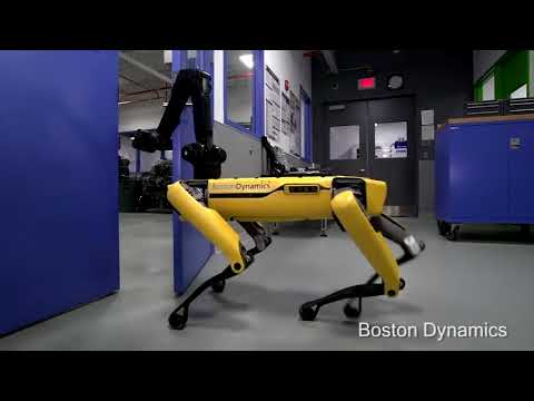 Watch Boston Dynamics' new robot dog open doors