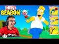 NickEh30 S FIRST WIN In The Simpsons Fortnite Update