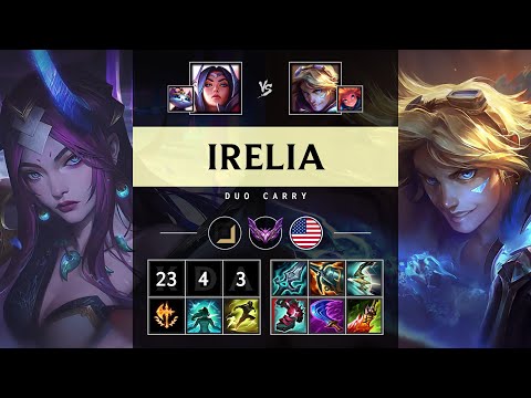 Irelia ADC vs Ezreal - NA Master Patch 25.11