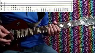 How to Play - &quot;TALK ON THE STREET&quot; w. tabs - GRETA VAN FLEET guitar lesson