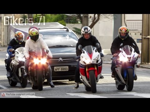 Bikers 71 - Yamaha, Honda, Suzuki, Kawasaki, Triumph, BMW & Ducati Superbikes Sounds & Stunts