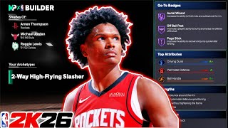 Best Amen Thompson Build in NBA 2K26