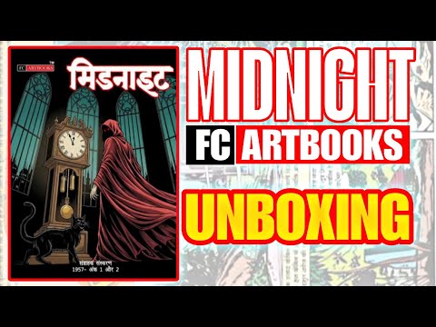 MIDNIGHT by Fenil Comics - UNBOXING - SABKUCHSINGH 