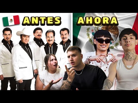 🇬🇧 SPANIARDS REACT TO REGIONAL MEXICAN MUSIC 🇲🇽😱 **before vs now**