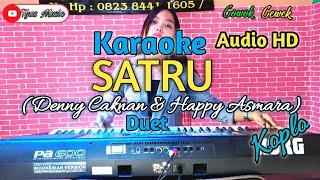 Download lagu SATRU KARAOKE Denny Caknan feat Happy Asmara Duet ... mp3