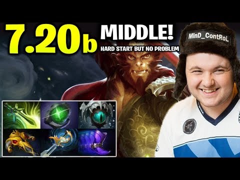 MIND_CONTROL MONKEY KING MIDDLE LANE - HARD START GAME DOTA 7.20