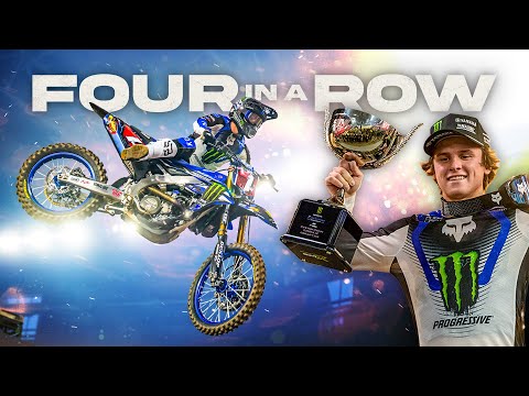 Glendale Supercross! Winning 4 in a Row!