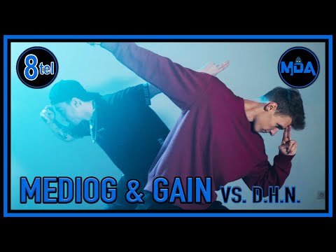 MedioG & GaiN vs. D.H.N. | RR Achtelfinale [6/8] ❮MDA Rap Battle Turnier 7❯