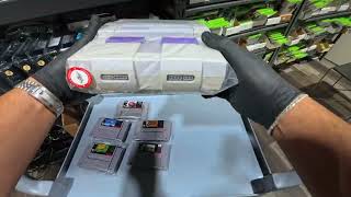 Let's pack a Super Nintendo order!