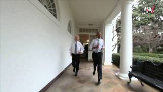 Obama and Biden react to the Ukraine invasion