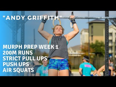Murph Prep Week 1 | Mayhem Affiliate Programming | 200m Runs + Strict Pull Ups + Push Ups + Squats