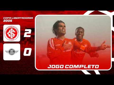 Internacional 2x0 Libertad | Copa Libertadores 2006 | Jogo Completo