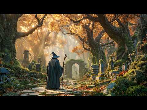 The Elderwood Ruins of the Forest Mage | Medieval Fantasy Music & Animated Ambience