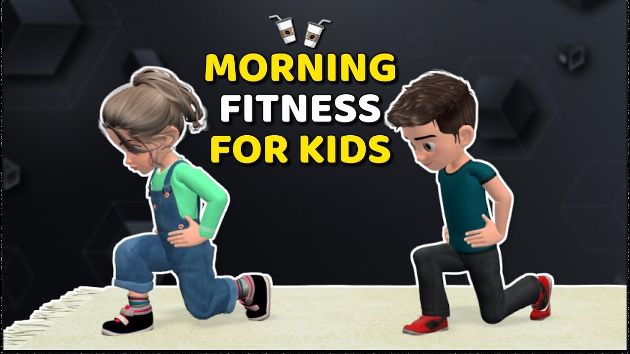 9-MINUTE MORNING WORKOUT FOR KIDS - FITNESS ACTIVITY
