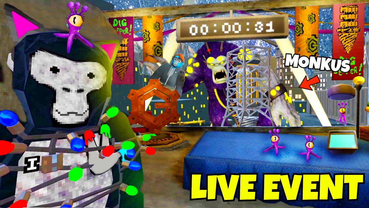 Gorilla Tags New Gorilla-Corp Drill Live Event… (New Cosmetics)