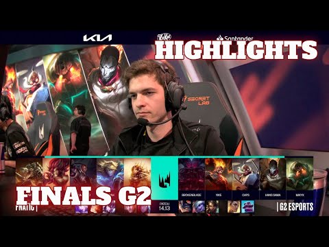 FNC vs G2 - Game 2 Highlights | Grand Final LEC Summer 2024 Playoffs | Fnatic vs G2 Esports G-2